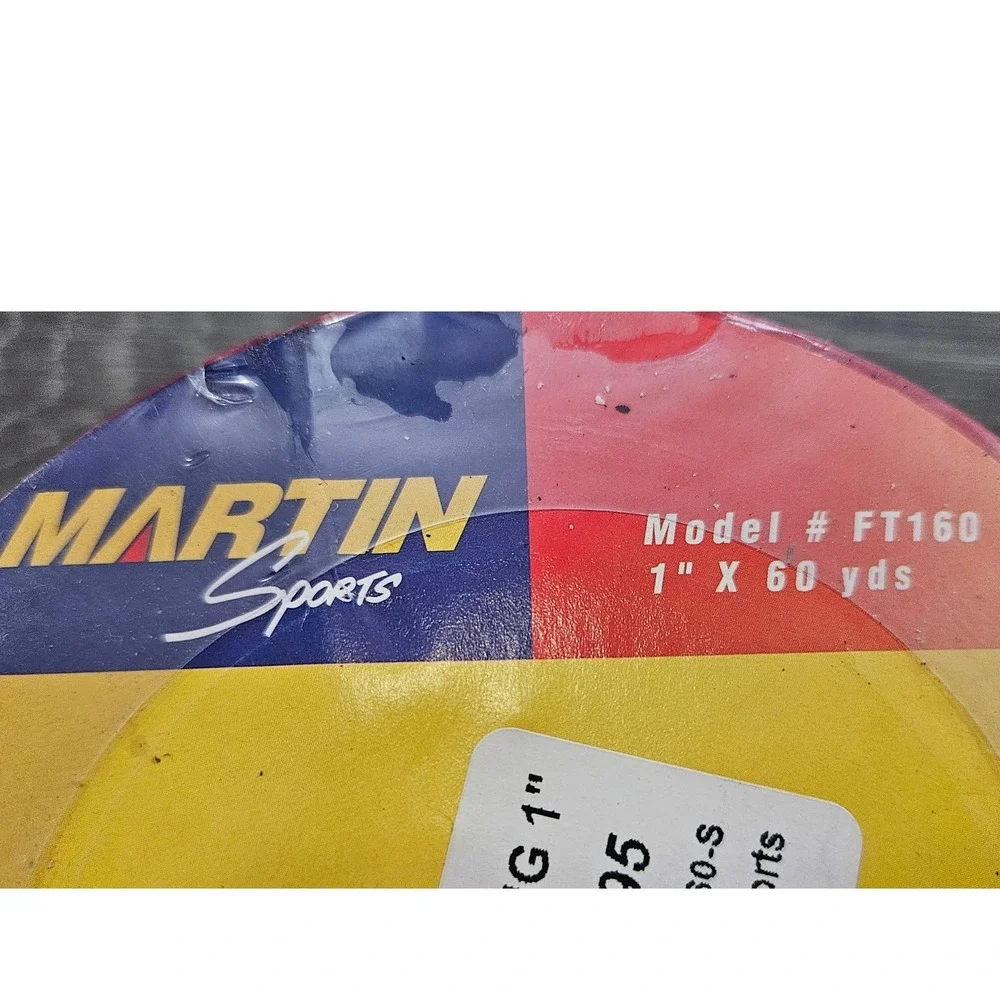 Martin Means Sports Floor Marking Tape Heavy Gauge Vinyl‎ 1 inch x 60 yds